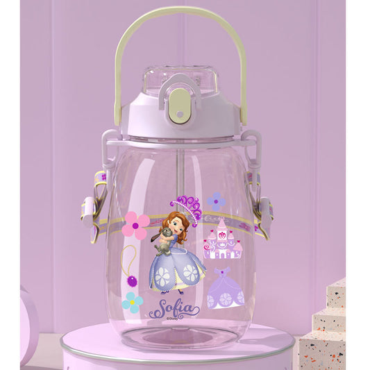 Princess Sofia / Marvel's Super Heroes Tritan Water Bottles w Strap 450ml