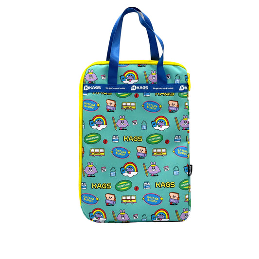 KAGS WHPH Series F4 Homework Tote Bag - Teal