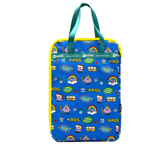 KAGS WHPH Series F4 Homework Tote Bag - Blue