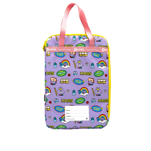 KAGS WHPH Series F4 Homework Tote Bag - Lavender