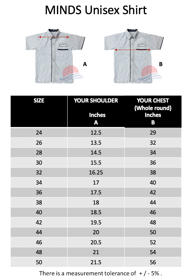 MINDS LEE KONG CHIAN GARDENS SCHOOL Shirt (UNISEX)