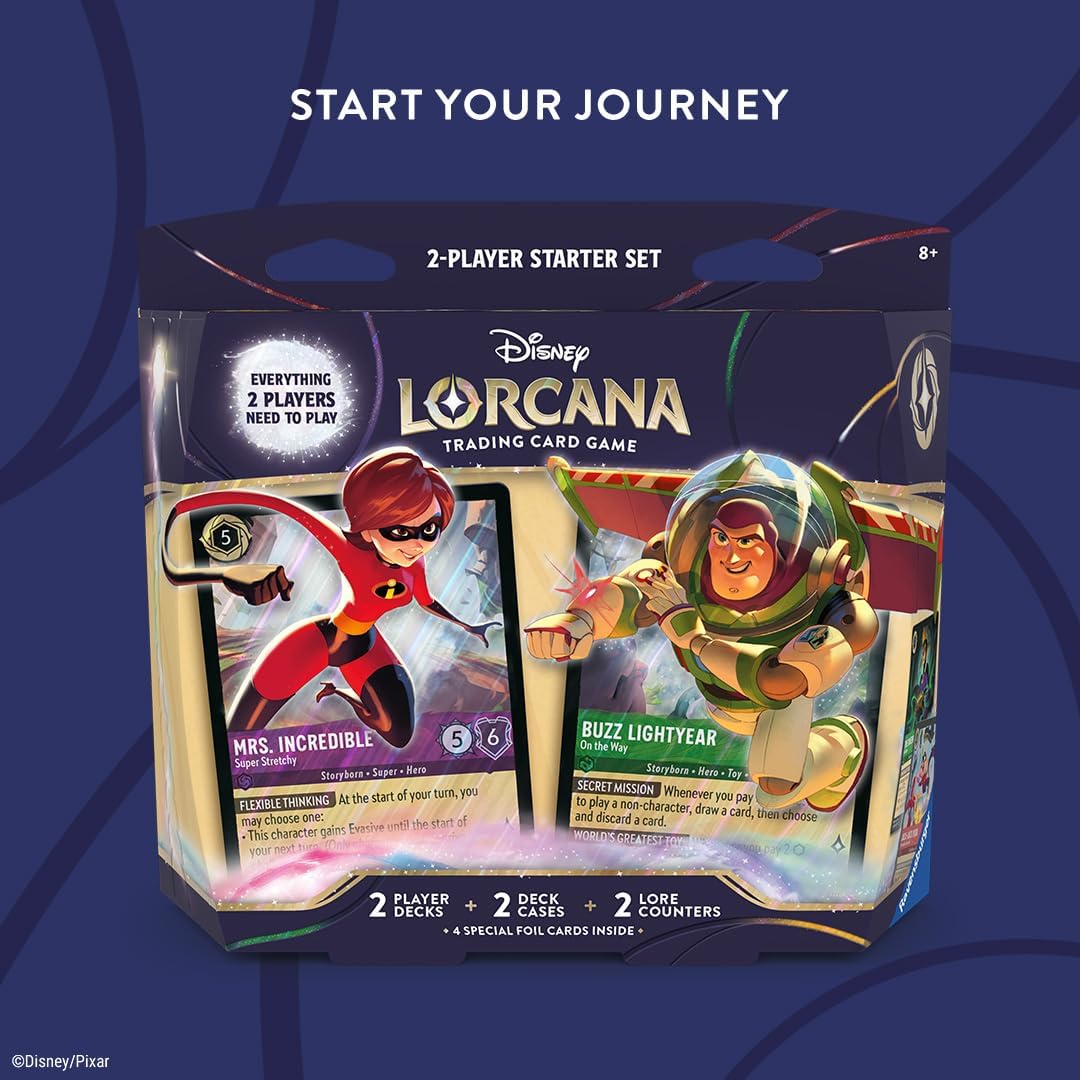 Disney Lorcana - Set 12 - Wilds Unknown - 2-PLAYER STARTER SET