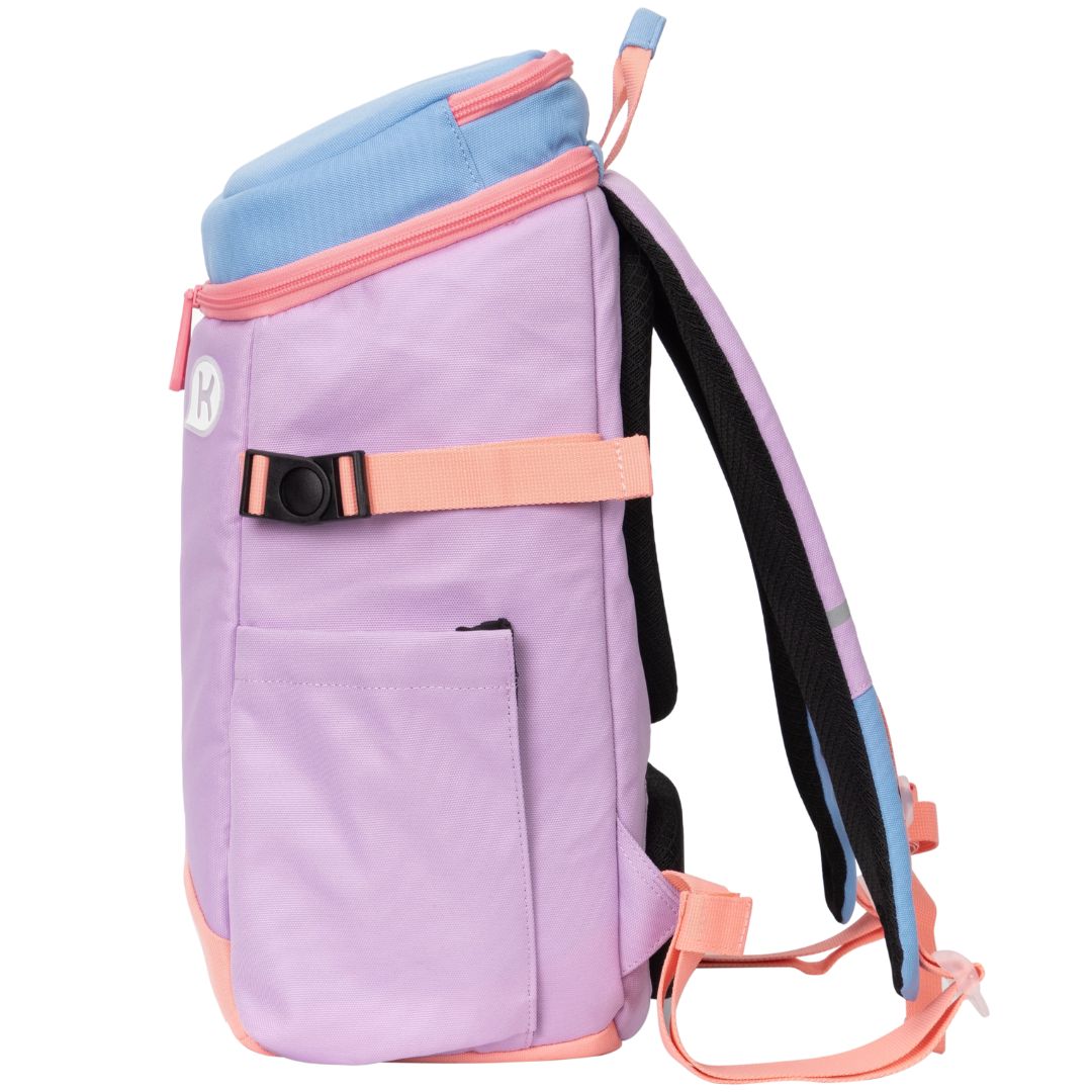 KAGS DUSTIN 2 Series Ergonomic School Backpack for Primary School Pupils - Lavender
