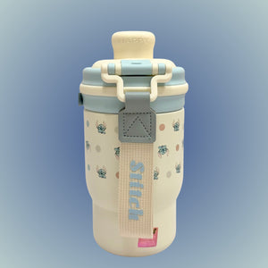Thermal Insulated Cup w Straw (LOTSO/Stitch/Mickey)