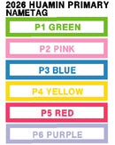HMPS NAMETAGS