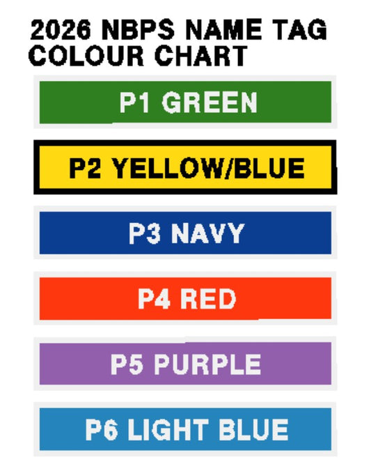 NBPS NAMETAGS