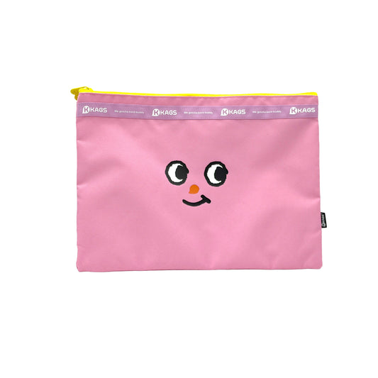 KAGS WHPH Series F4 Zipper Bag - Pink