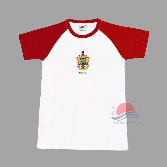 Raffles Institution Year 1-4 RED House T-shirt (Moor)