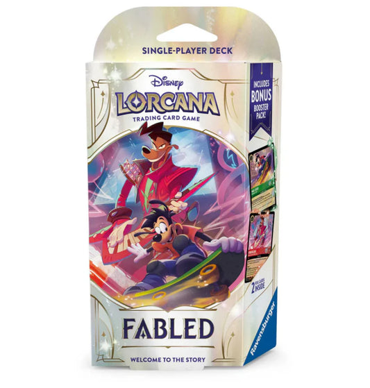 Disney Lorcana - Set 9 - Fabled - Starter Deck - MAX GOOF & POWERLINE
