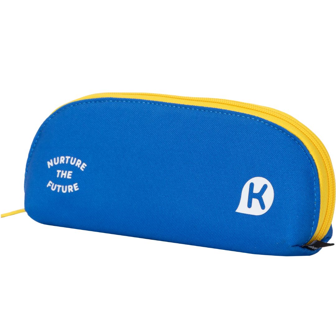 KAGS IZZY Series Pouch Type Pencil Case - Blue