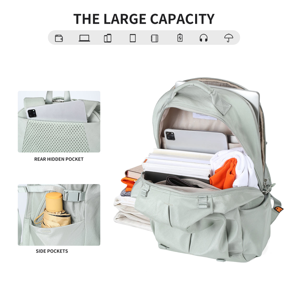 Aoking Extra Security Travel Backpack XN58442F