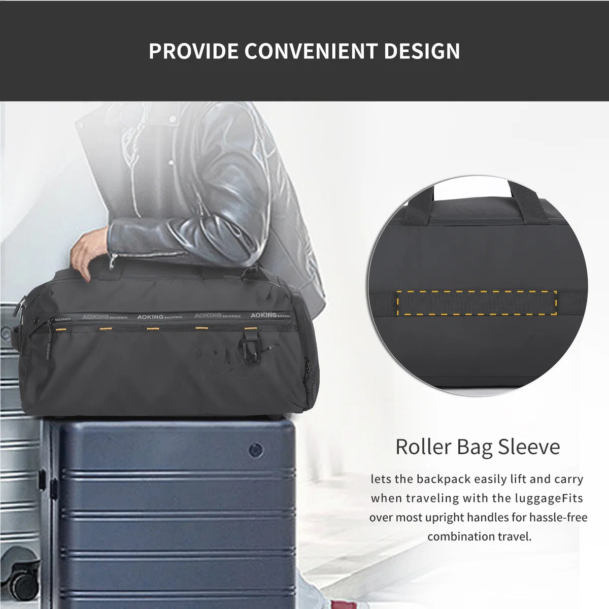 Aoking Travel Bag Large Capacity Duffel Bag SW4071