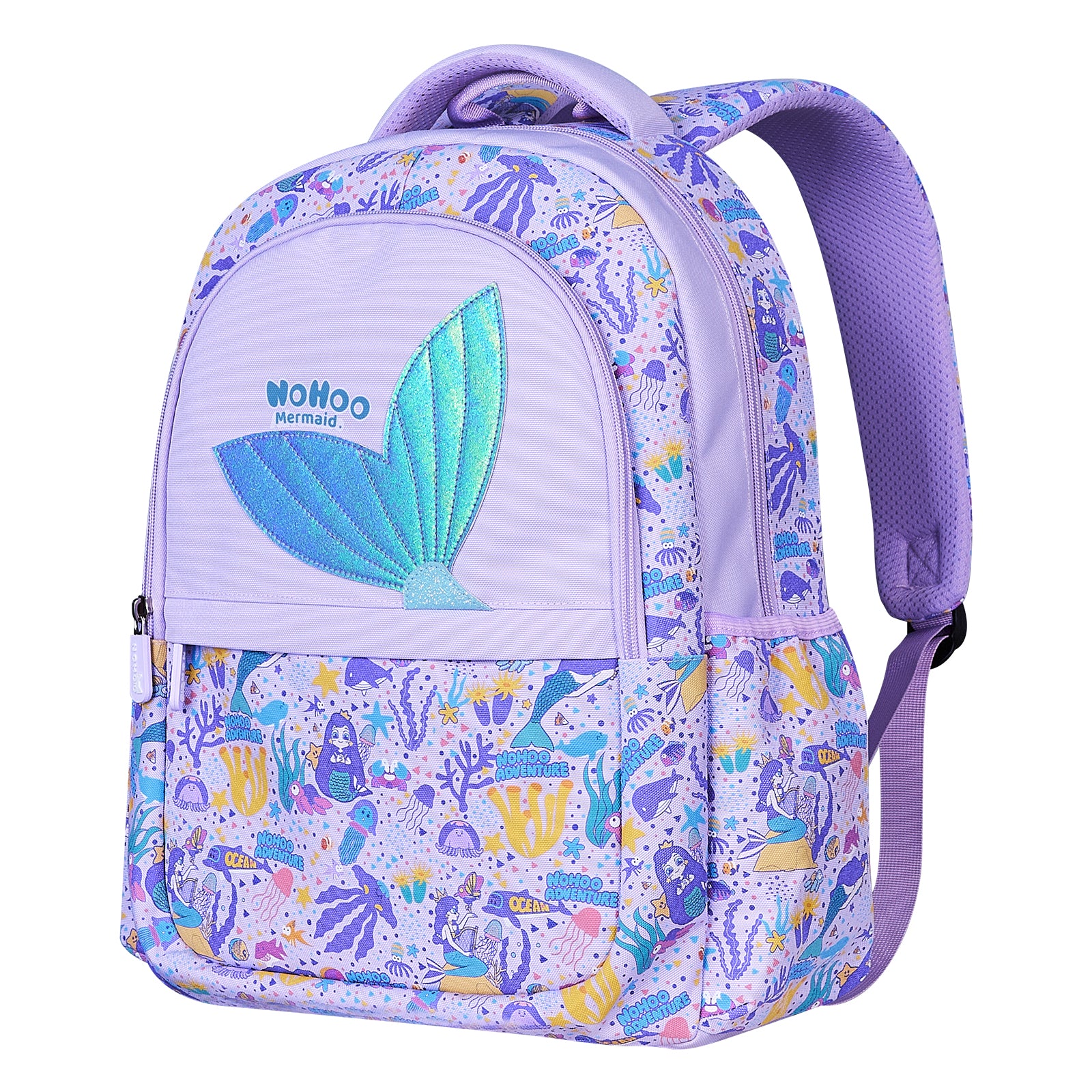 Pattern Print Primary School backpack