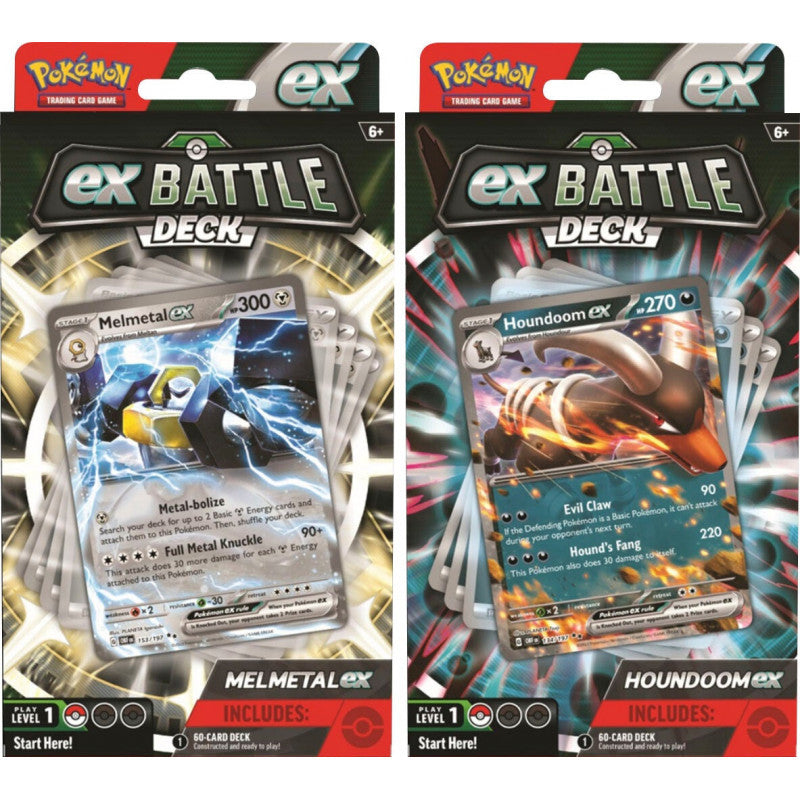 Pokemon TCG Melmetal/Houndoom EX Battle Deck