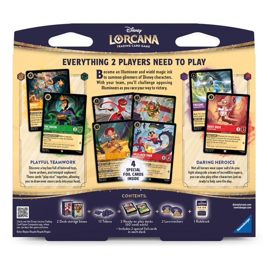 Disney Lorcana - Set 12 - Wilds Unknown - 2-PLAYER STARTER SET