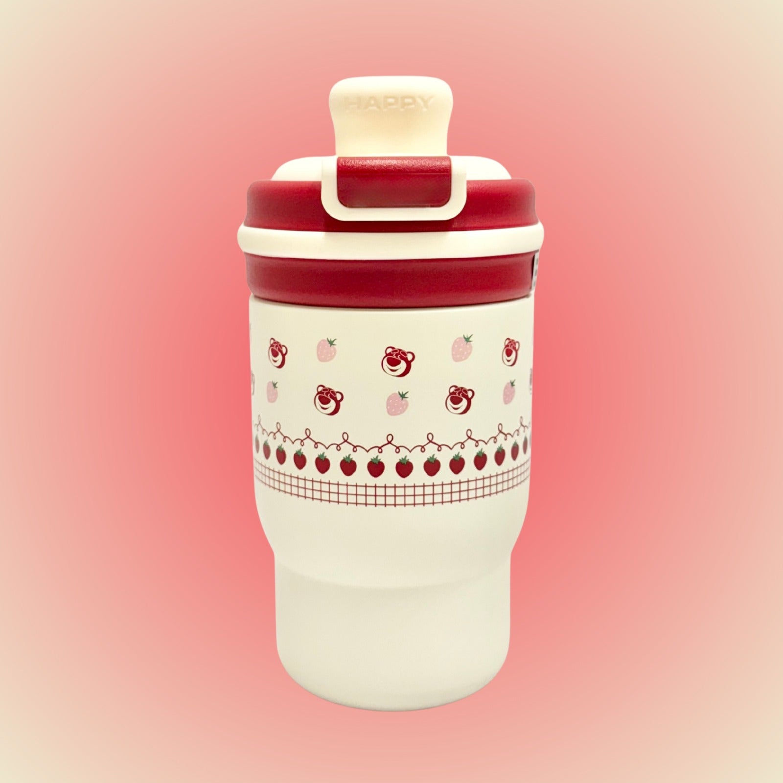 Thermal Insulated Cup w Straw (LOTSO/Stitch/Mickey)