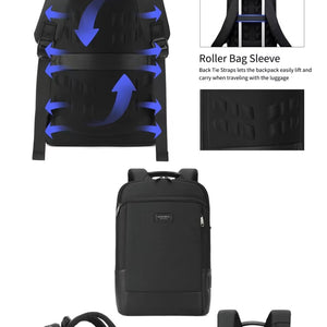 Aoking Laptop Backpack Black SN4804-W