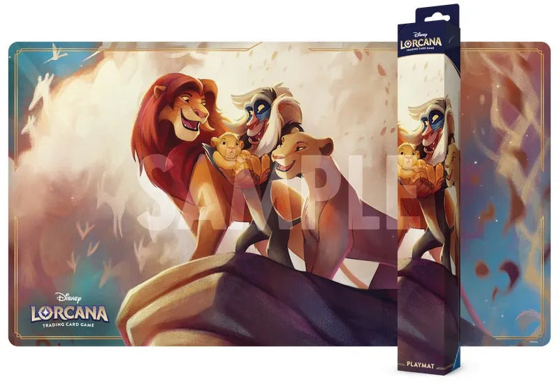 Disney Lorcana - Set 13 - Attack Of The Vine - Playmat - Mufasa, Rafiki and Simba