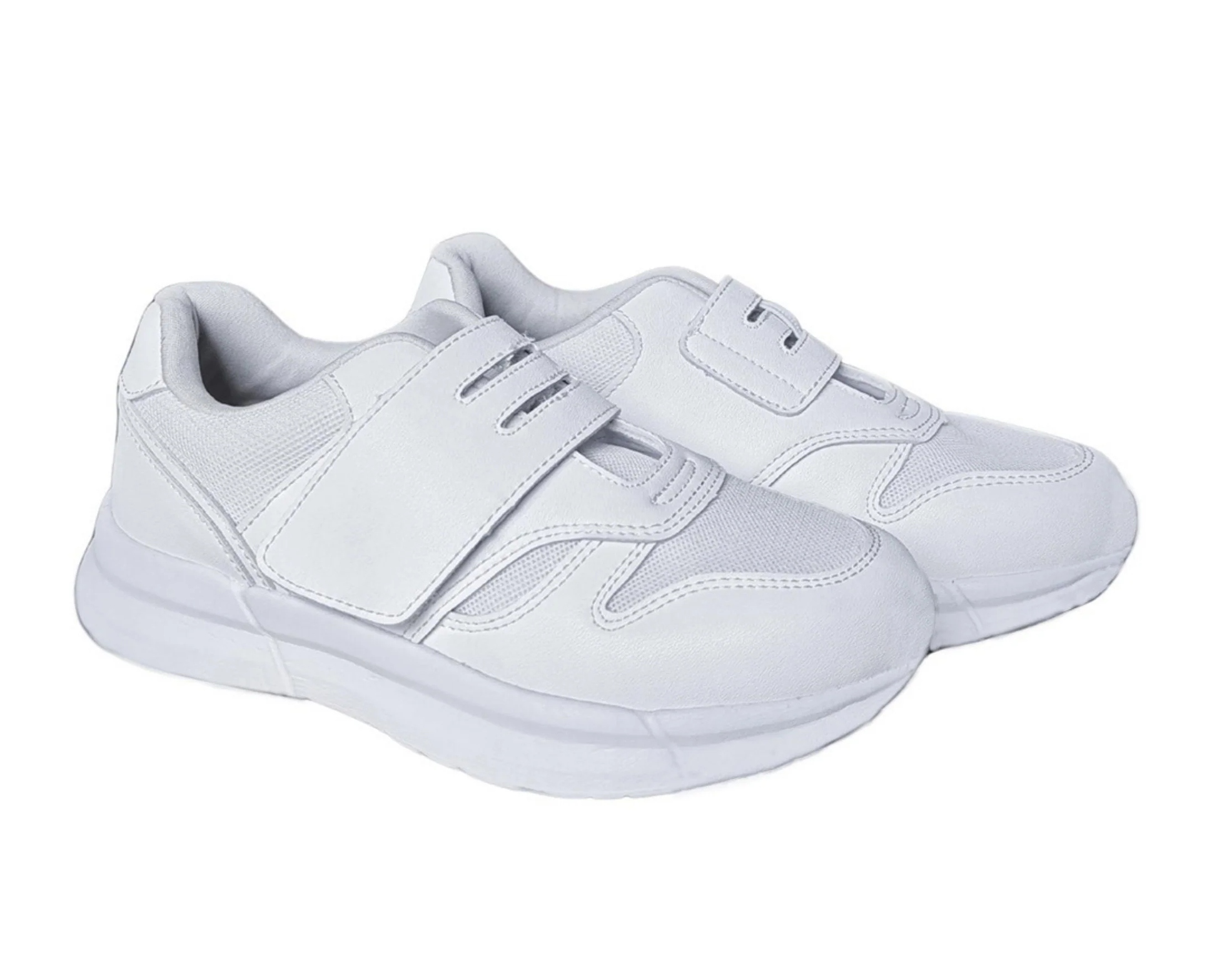 Nimbus - white sneakers for school & play
