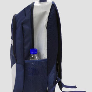 Navy School bag Side view