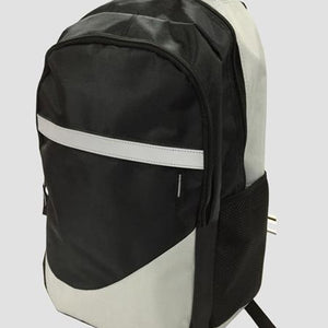 Grey school bag alternate view